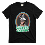 We Fear Change Retro Graphic Tee - Black