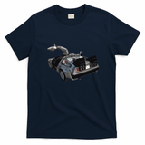 Future Car Graphic T-Shirt - Navy Blue