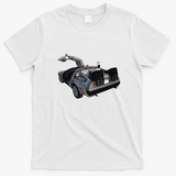 Future Car Graphic T-Shirt - White