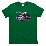 Future DeLorean Graphic T-Shirt - Irish Green
