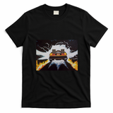 The Future is Now Retro Graphic Tee - Black