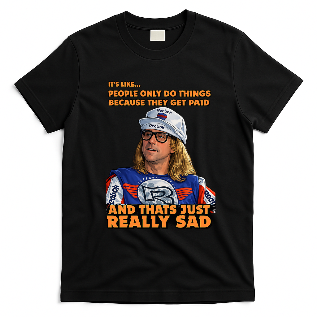Garth Vintage Artist T-Shirt - Black