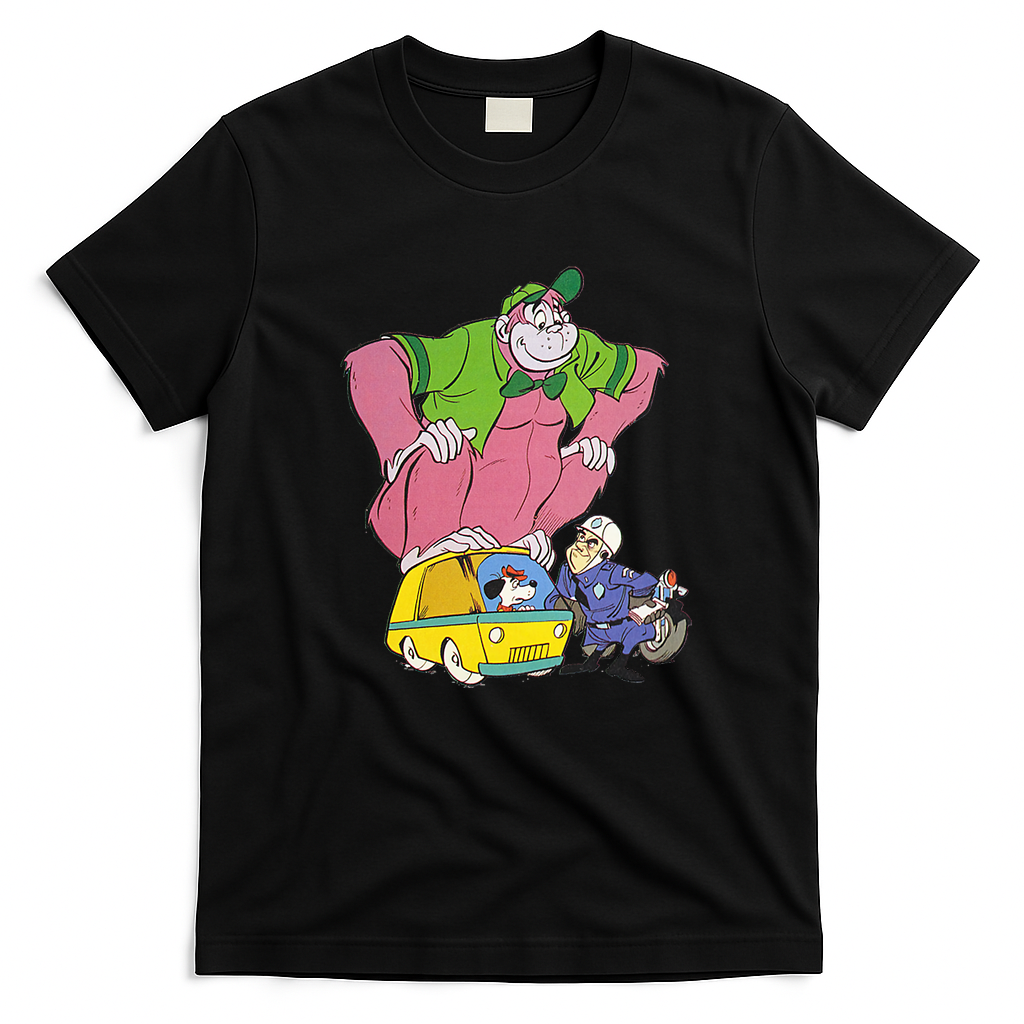 Grape Ape Vintage Retro Graphic Tee - Black