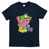 Grape Ape Vintage Retro Graphic Tee - Navy Blue