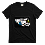 Go Into the Future Retro T-Shirt - Black