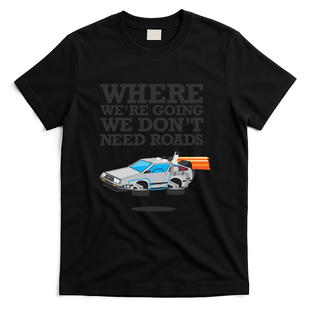 Great Scott! 1.21 Gigawatts! Graphic T-Shirt - Black