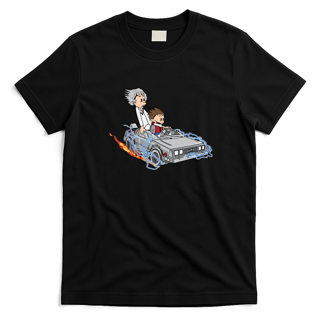 Great Scott Cruising Vintage T-Shirt - Black