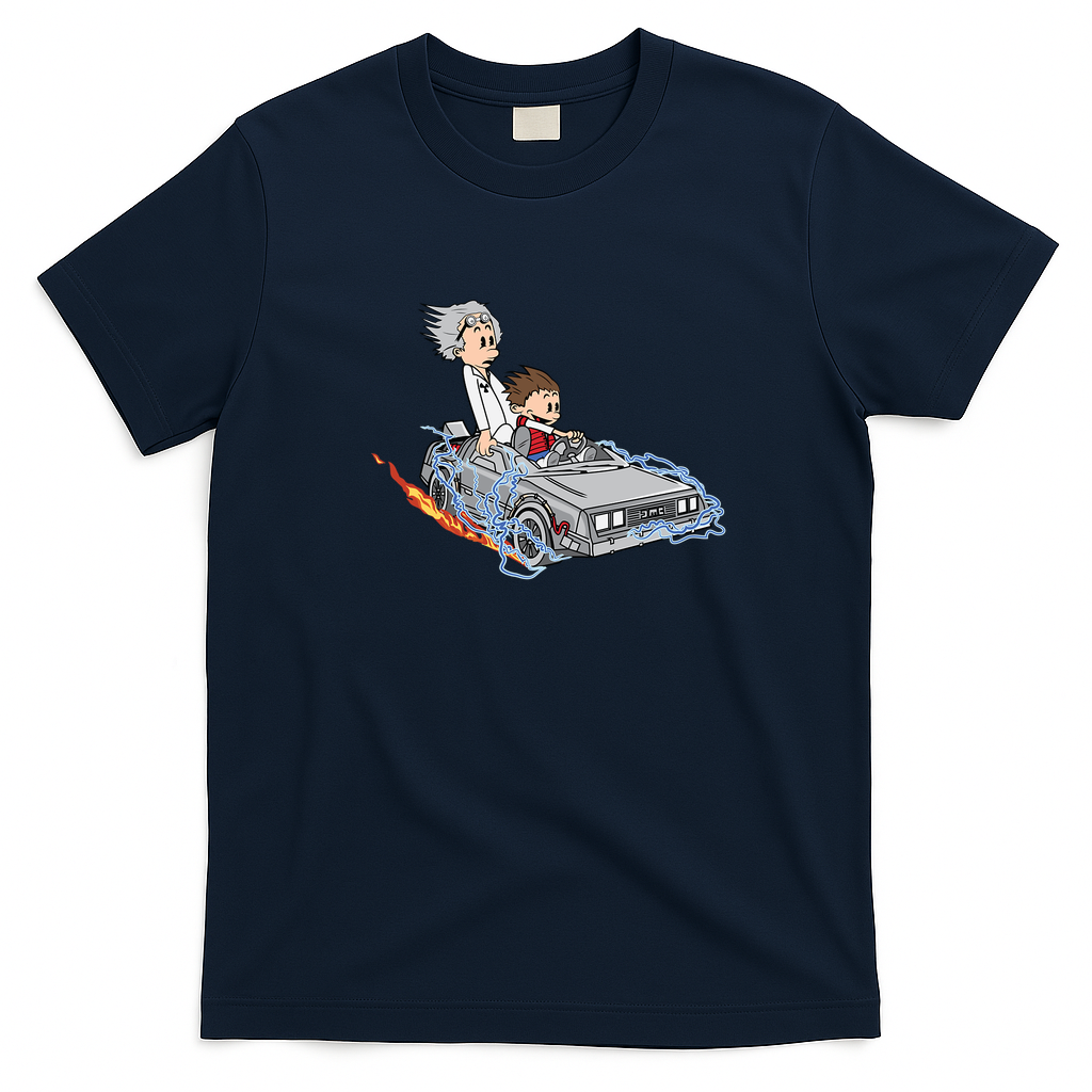 Great Scott Cruising Vintage T-Shirt - Navy Blue