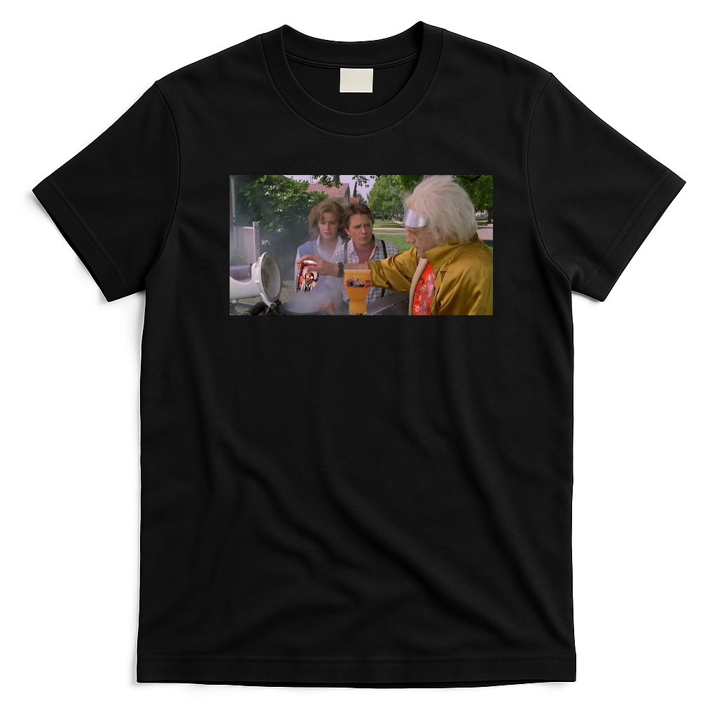 Great Scott! Retro Graphic Tee – Edition 2 - Black