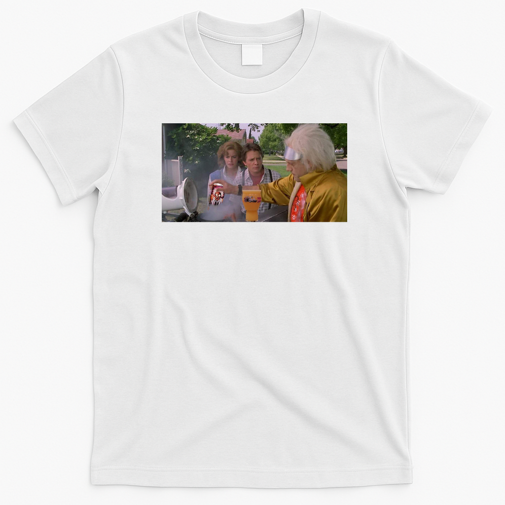 Great Scott! Retro Graphic Tee – Edition 2 - White