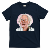 Great Scott! Retro Graphic Tee - Navy Blue