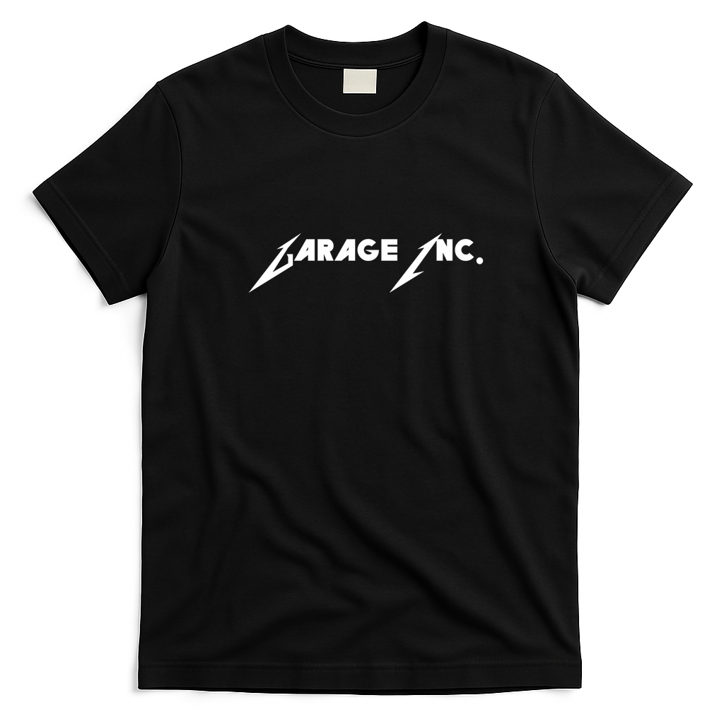 Garage Inc. Vintage T-Shirt - Black