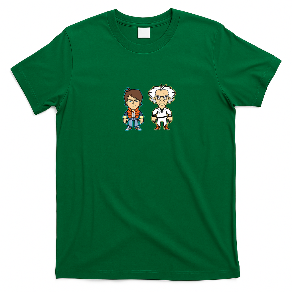 Gigawatts Retro Graphic Tee - Irish Green