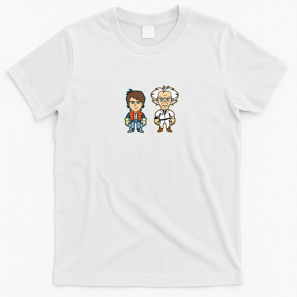 Gigawatts Retro Graphic Tee - White