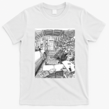 In the Garage Vintage T-Shirt - White