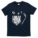 Hank & His Music Retro Graphic Tee - Navy Blue