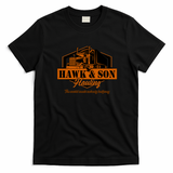 Hawk & Son Hauling Retro T-Shirt - Black