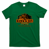 Hawk & Son Hauling Retro T-Shirt - Irish Green