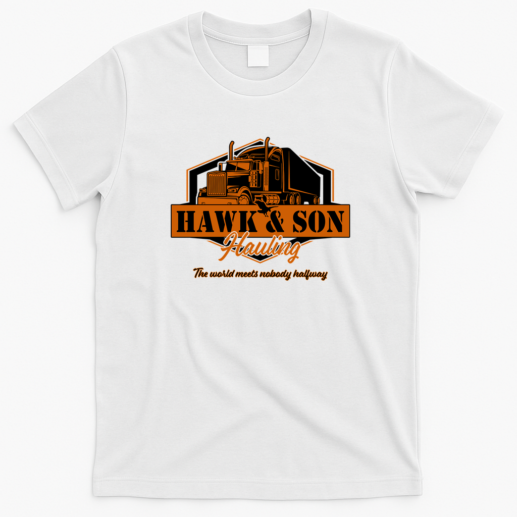 Hawk & Son Hauling Vintage T-Shirt - White