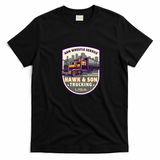 Hawk & Son Trucking USA T-Shirt - Black