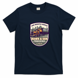 Hawk & Son Trucking USA T-Shirt - Navy Blue