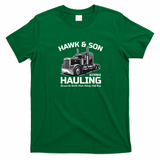 Hawk & Son Hauling Trucking Company Vintage T-Shirt - Irish Green