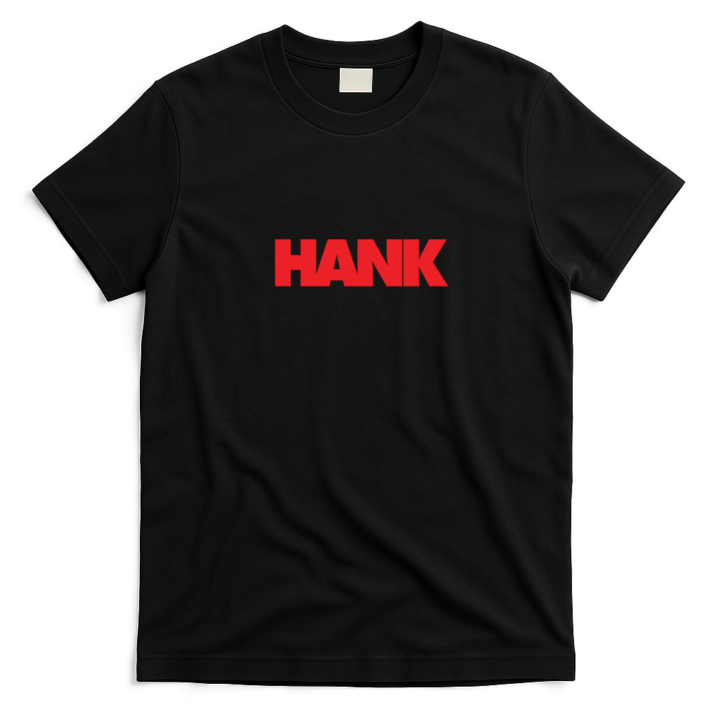 Hank NOHO Retro Graphic Tee - Black