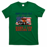 Hawk & Son Patriotic 4th of July T-Shirt - Irish Green
