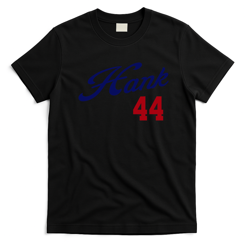 Hank 44 Retro Graphic Tee - Black