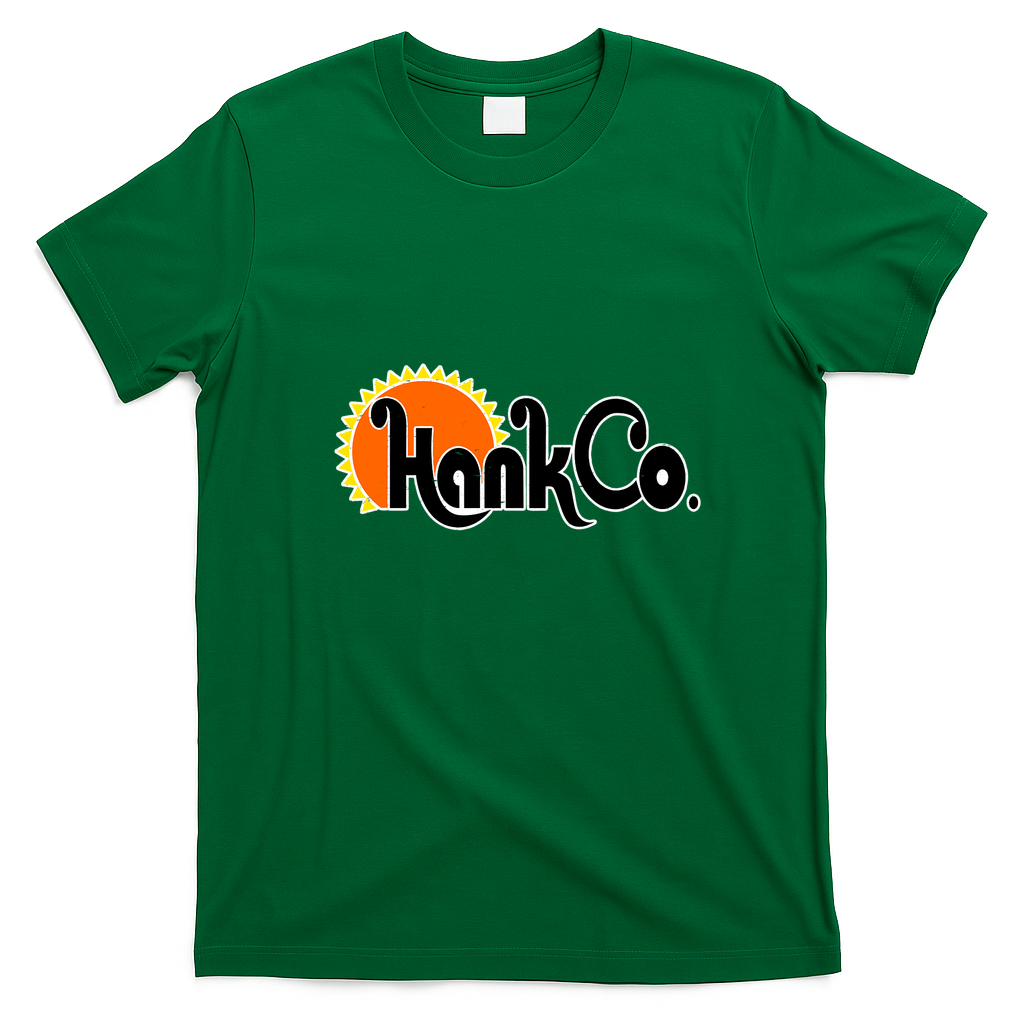 Hank Co. Distressed Graphic Tee - Irish Green