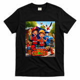 Suburban Halloween Celebration T-Shirt - Black