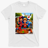 Suburban Halloween Celebration T-Shirt - White