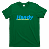 Handy Car and Truck Rental (worn) Graphic T-Shirt - Irish Green