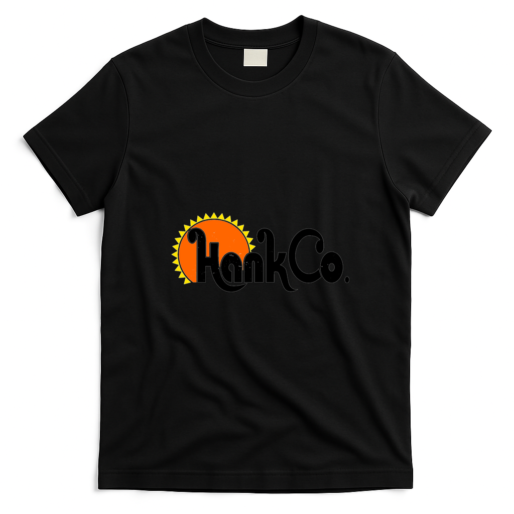 Hank Co. Old-School T-Shirt - Black