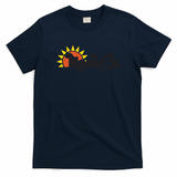 Hank Co. Retro Graphic Tee - Navy Blue