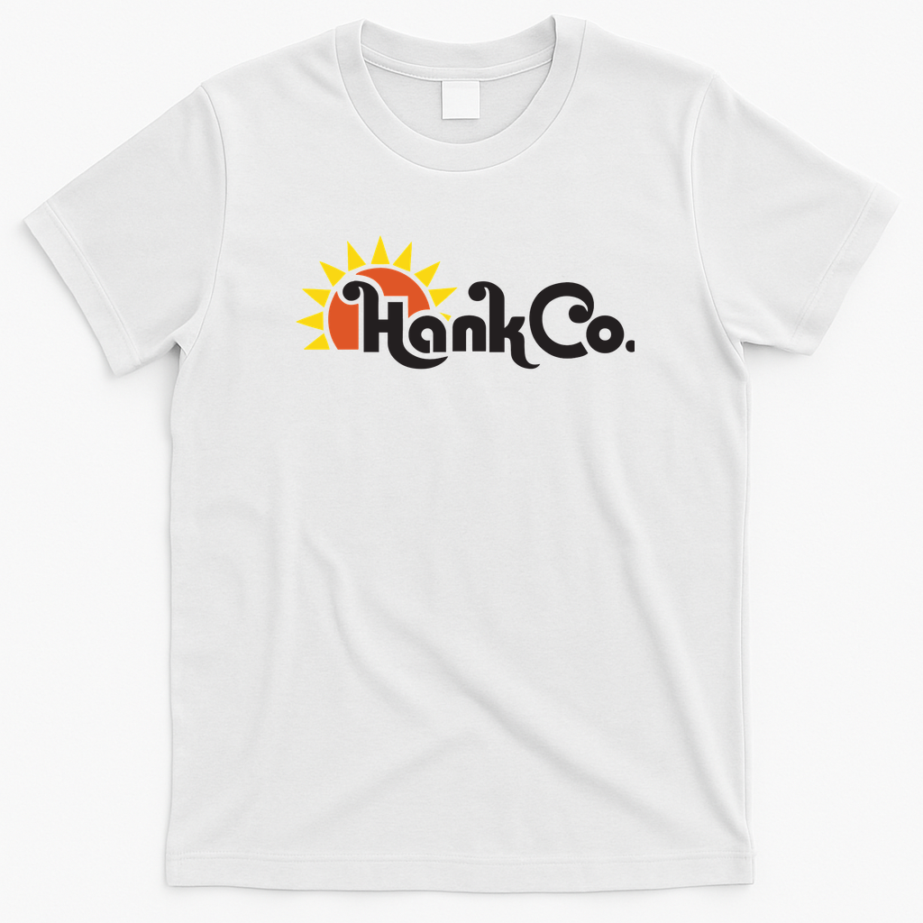 Hank Co. Retro Graphic Tee - White