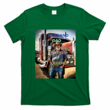 Husband Dad Trucker Legend Classic Logo T-Shirt No. 15 - Irish Green