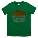 Husband Dad Trucker Legend Retro Graphic Tee No. 14 - Irish Green