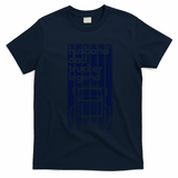 Husband Dad Trucker Legend Graphic T-Shirt No. 11 - Navy Blue