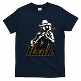 Hank Essential Retro Graphic Tee - Navy Blue