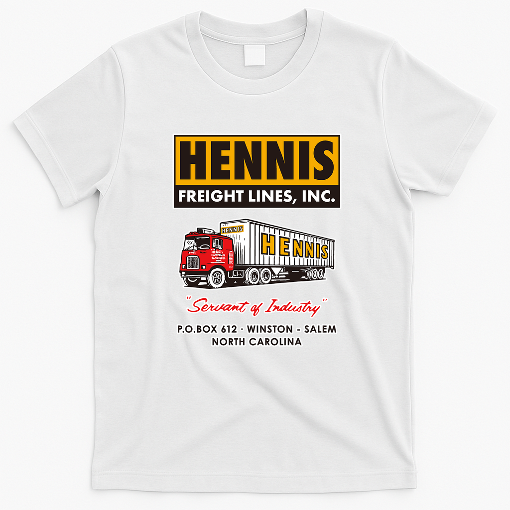Hennis Freight Lines Vintage T-Shirt - White