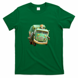 Hello! Garbageman Hank and Trash Truck Graphic T-Shirt - Irish Green