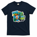 Hank and the Garbage Truck T-Shirt - Navy Blue