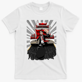 Honk Honk, Mother Trucker Graphic T-Shirt - White