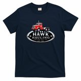 Hawk Hauling Co. Over the Top Emblem Tee - Navy Blue
