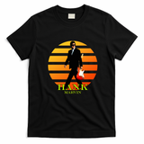 Hank Musician Retro Graphic Tee - Black