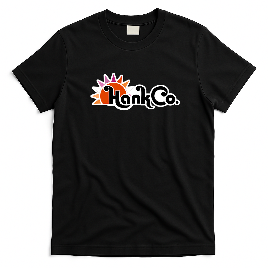 Hank Co. Pride No. 2 Retro Graphic Tee - Black