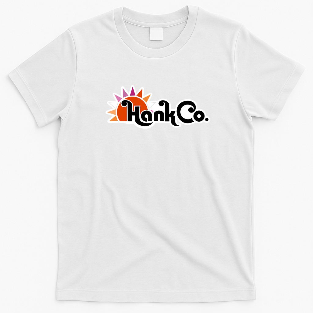 Hank Co. Pride No. 2 Retro Graphic Tee - White