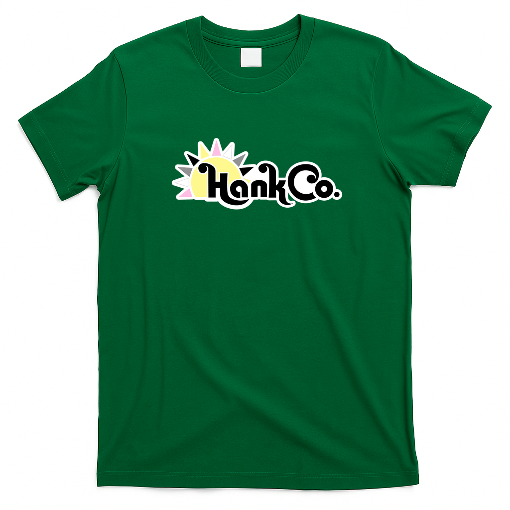 Hank Co. Pride No. 9 Retro Graphic Tee - Irish Green