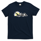 Hank Co. Pride No. 9 Retro Graphic Tee - Navy Blue